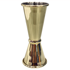 Wit Manto 刻度盎司杯/量酒器 304不鏽鋼 30/45ml, 金色, 1個