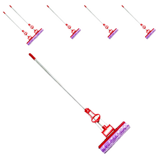 金獎 蜂巢式直柄膠棉拖把 7691 長120cm 居家清潔必備, 6支