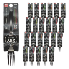 樂司廚品 鈦極不銹鋼大餐叉，洗碗機清洗OK, 24支, K6219