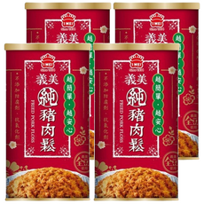 義美 純豬肉鬆, 175g, 4罐