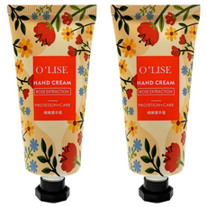 O'LISE 歐黎絲 德國洋甘菊玫瑰精華護手霜, 60ml, 2條