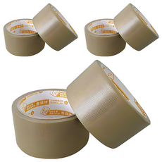 DEER BRAND 鹿頭牌 PVS布紋膠帶 2吋x12M, 6個