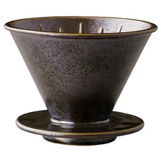 KINTO SCS 陶瓷濾杯-金屬黑(4杯量), 金屬黑, 1個, 4 Cup