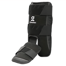 Greaten 極騰 棒壘球打擊護腳 防撞擊 耐磨擦, 均碼, 黑色, 1件