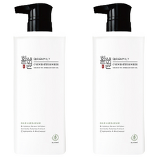 OUR FAMILY 一家人 益生菌植敏柔順護髮膜, 天然植物提取 修復受損髮, 添加摩洛哥護髮油, 10種無添加, 500ml, 2瓶