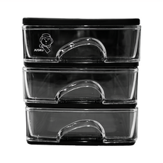 JUSKU 佳斯捷 收藏盒, 簡約風, 3層