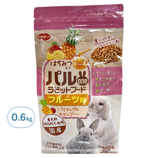 好朋友蜂蜜兔糧 水果口味, 600g, 1袋