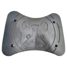 法鬥機車腳踏墊, 防滑等級橡膠, GO 2/3/MIX/XL/EC-05/Ai-1/Ai3, 黑色