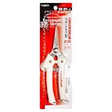 TUBOTA 越乃興三 日本製 收獲剪 芽切剪 L-6 180mm，輕巧鋒利，園藝修剪好幫手, 1支