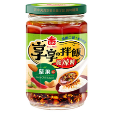 義美 享享の拌飯 堅果脆辣醬, 1個, 230g