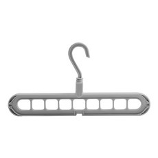 KM 生活 多功能魔術折疊衣架 晾曬衣架/掛衣架 馬卡龍色系, 顏色隨機, 8個