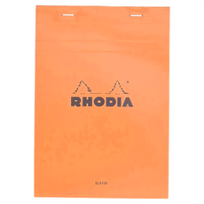 RHODIA N 16 上翻筆記本 A5 空白內頁 148mmx210mm, 橘色, 1本