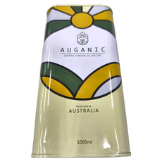 AUGANIC 澳根尼特級初榨橄欖油 澳洲原產 馬口鐵, 1L, 1瓶