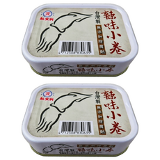 新宜興 辣味小卷 無添加防腐劑, 90g, 2罐