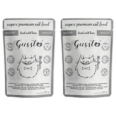 Gussto 無穀餐包 4號, 稚嫩羊肉, 85g, 2包