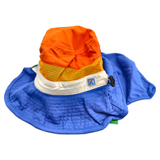 KOCOTREE 拼色大帽簷護頸帽 - 柔軟好折疊