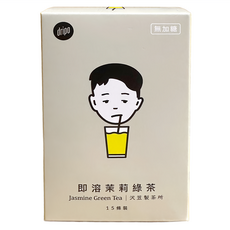 dripo 即溶茉莉綠茶, 1個, 15個裝, 2.5g