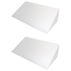 感恩使者 舒適靠墊 R型設計 更符合人體曲線 高密度海綿 棉布表布套, 2個