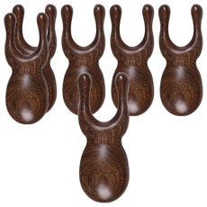 經絡按摩梳*3個 金絲綠檀木, 青蛙款, 6個