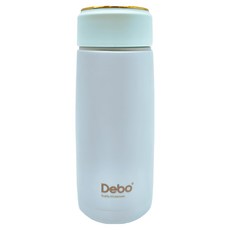 Debo 德鉑廚具 不鏽鋼真空保溫杯 DEP-770 6.5 x 16.5cm 210g, 月牙藍, 300ml, 1個