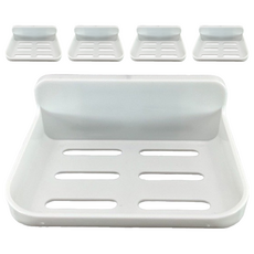 1243 吸鐵皂台 浴室壁掛 ABS樹脂 橡膠磁鐵 耐重約100g, 5個