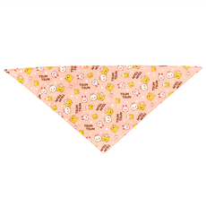 TSUM TSUM 寵物三角領巾 BF014B-1 可愛卡通造型 寵物時尚配件, 家族粉, 40 x 40 x 61cm, 1個