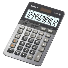 CASIO 卡西歐 雙電源頂級商用12位數計算機 17.7 x 11 x 2.2cm 190g, JS-20B, 1台