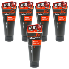 MENTHOLATUM 曼秀雷敦 男士緊緻彈力洗面乳, 有效去除油, 皮膚不緊繃, 100g, 5條