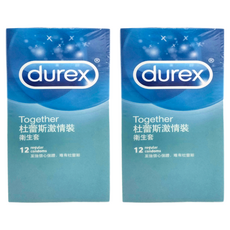 durex 杜蕾斯 激情裝衛生套 闊度52.5mm, 12個, 2盒
