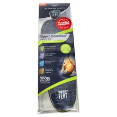 NEAT FEAT 樂活適 運動穩定型鞋墊, 高衝擊, L, 深藍色, 1雙