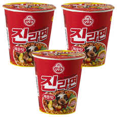 OTOKI 不倒翁 杯麵 金拉麵 辛辣 65g, 3入