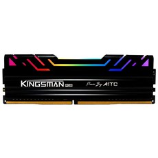 AITC 艾格 KINGSMAN DDR4 16GB 3200 桌上型電競超頻記憶體, RGB, 1個