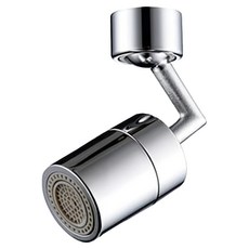 萬向旋轉水龍頭 A七字內牙款 雙模式出水 720度 M22, 1個, 7.5cm