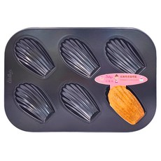 Betty's 焙蒂絲 六連瑪德蓮烤盤 BP7005, 1個