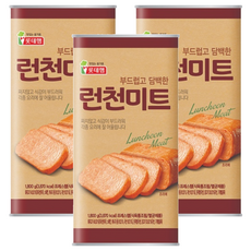 LOTTE 樂天 Luncheon Meat 午餐肉罐頭, 1.8kg, 3罐