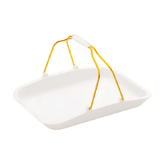 SaNNeNg 三能 抗菌提籃式塑膠托盤 SN4330, 米白色, 1個