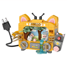 LoZ 萌趣家電 積木 8822, 電視機, 1盒