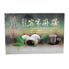 vigor kobo 維格餅家 QDD麻糬 鐵觀音奶茶風味 6顆, 180g, 1盒