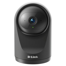 D-Link 友訊科技 Full HD 迷你旋轉無線網路攝影機, 1080P高解析度, 360°全景視角, 紅外線夜視, DCS-6500LHV2, 1個, Black