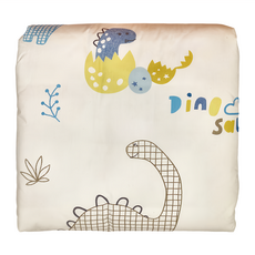 HOLA 和樂家居 恐龍狂想純棉長效防蟎涼被, 單人