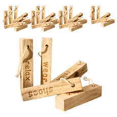 天然除味防霉樟木棒 除濕除臭 5個裝, 8包, 20g