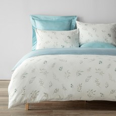 HOLA 和樂家居 200織純棉床包兩用被組 床包105 x 186cm 1個 + 兩用被150 x 210cm 1個 + 美式枕套48 x 75cm 1個 2kg