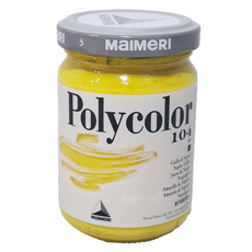 MaIMeRI 美利 POLYCOLOR 重稠壓克力 MA-1220104 104 NAPLES YELLOW 那不勒斯黃, 140ml, 1色