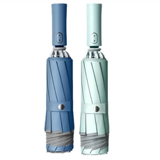 輕壓好收反向傘 Set 增亮反光條 鋁合金傘架 390克 輕便易攜