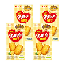 LOTTE 樂天 千層派餅乾 127g 韓國原產, 4盒