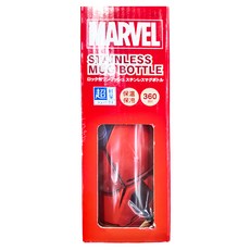 Skater 直飲不鏽鋼保溫瓶, 鋼鐵人, 360ml, 1個