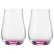 ZWIESEL GLAS 水晶玻璃杯 382ml 2個, 紫粉紅, 1組