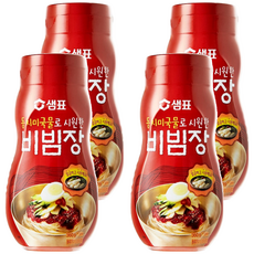 Sempio 膳府 水蘿蔔泡菜湯頭用拌醬, 360g, 4瓶