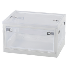 KEYWAY 聯府 經典5開式摺疊收納箱 YR50-1 50L, 白色, 3個