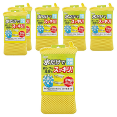 SOWA 創和 免洗劑海綿菜瓜布 水だけで油汚れが落ちる食器洗い, 6個, 1個